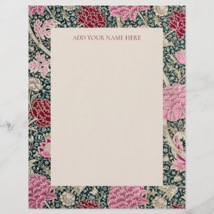 LETTERHEAD : WILLIAM MORRIS : CRAY