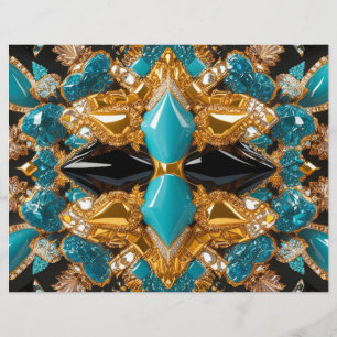 Letterhead with Bahamas Colours Design