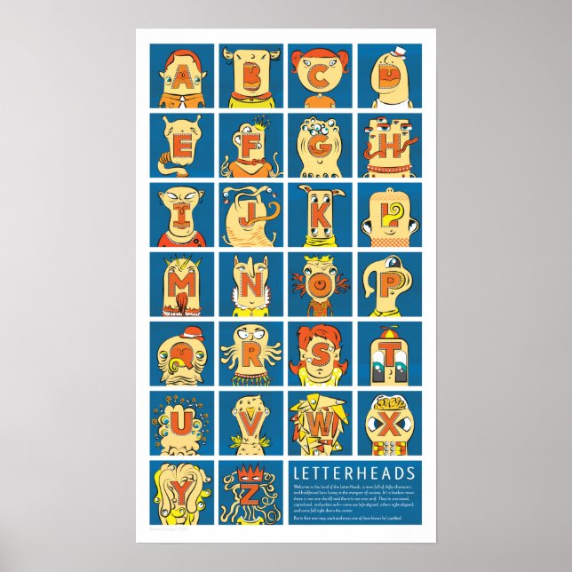 LetterHeads Poster (Front)
