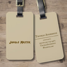 Lettering Design ‘Jungle Master‘