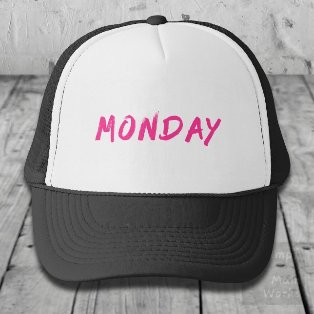 Lettering Design Monday in Pink Trucker Hat (Creator Uploaded)