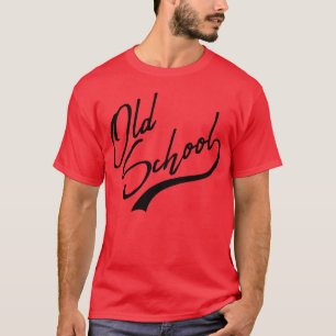 Lettering old school friend T-Shirt