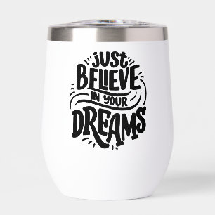 Lettering Quote About Dreams