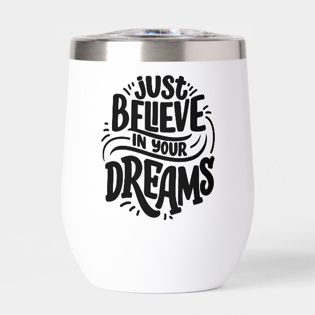 Lettering Quote About Dreams (Front)