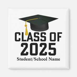 Letterman Class of 2025 Graduation Magnet