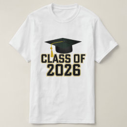 Letterman Class of 2026 Graduation T-Shirt