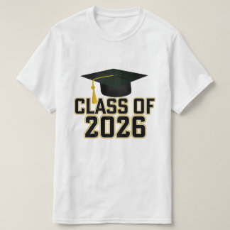 Letterman Class of 2026 Graduation T-Shirt