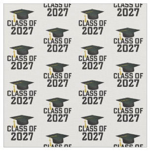 Letterman Class of 2027 Graduation Fabric
