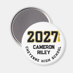 Letterman Class of 2027 Graduation Magnet