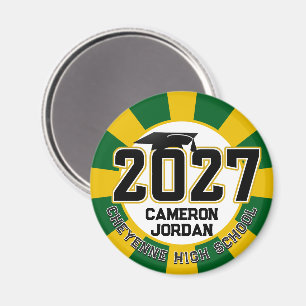 Letterman Class of 2027 Graduation Magnet