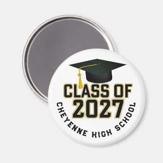 Letterman Class of 2027 Graduation Magnet