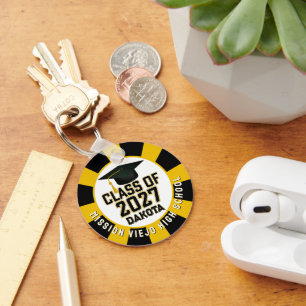 Letterman Class of 2027 Photo Graduation Key Ring