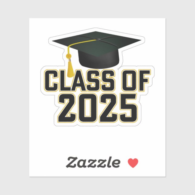 Letterman Gold Class of 2025 Graduation  (Sheet)