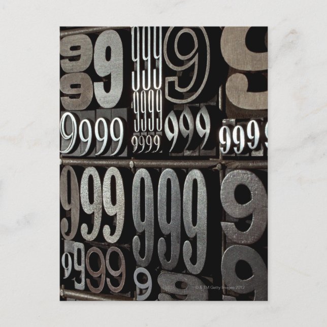 Letterpress 3 postcard (Front)