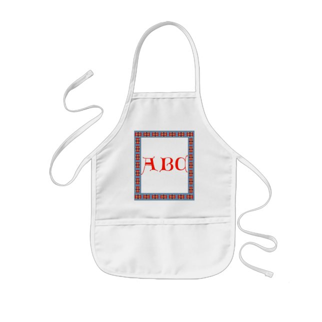 Letters ABC Apron (Front)