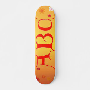 Letters ABC Skateboard