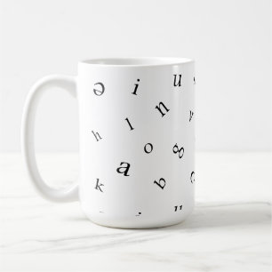 Letters Coffee Mug