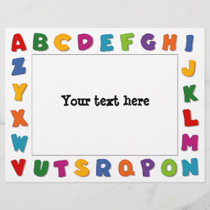 Letters Frames