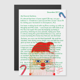 Letters from Santa Personalised Letter