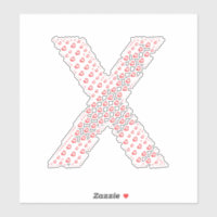 LETTERS MADE UP OF HEARTS