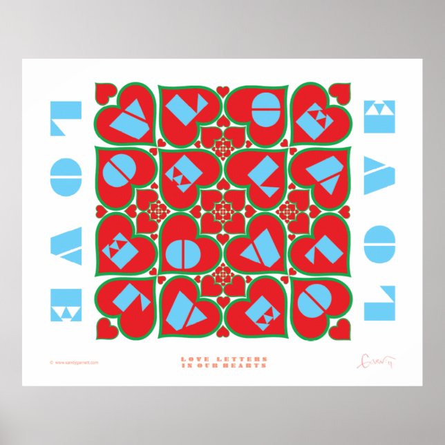 Letters of Love Poster (Front)