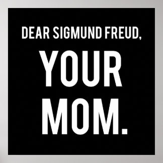 Letters to Dead People: Sigmund Freud Poster