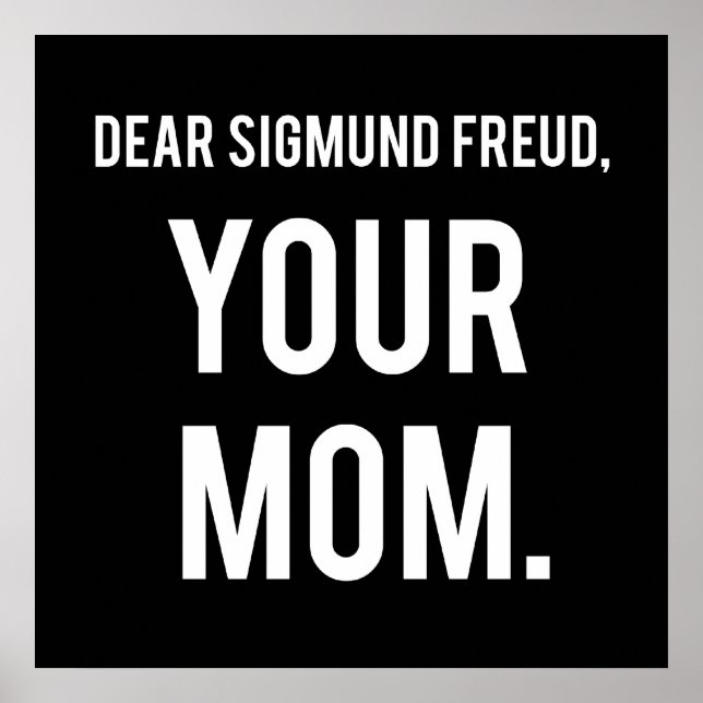 Letters to Dead People: Sigmund Freud Poster (Front)