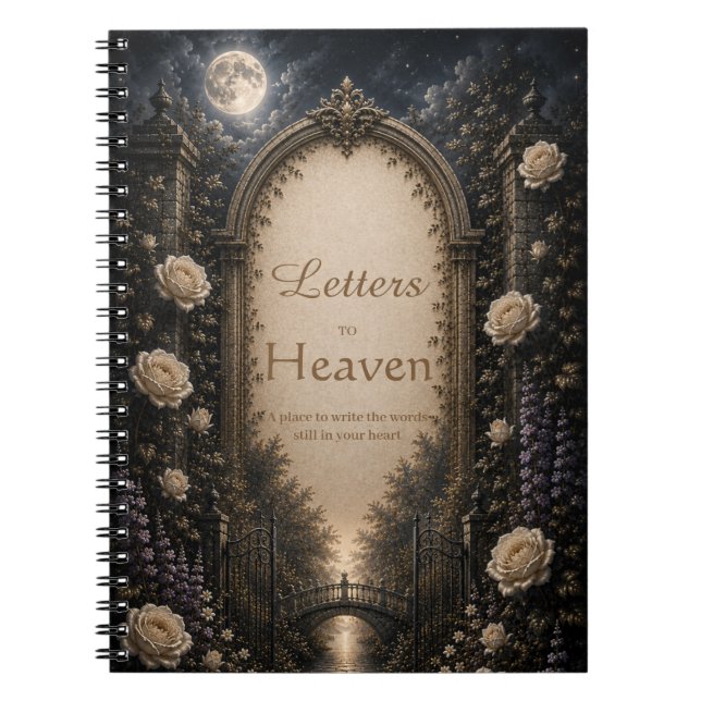 Letters to Heaven Journal | Custom Memorial (Front)
