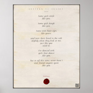 Letters to Juliet Print 🌹🗡 44/49