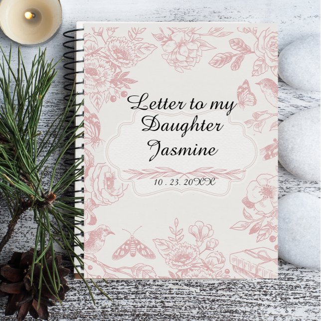 Letters to My Baby Journal Personalized Babyshower (Creator Uploaded)