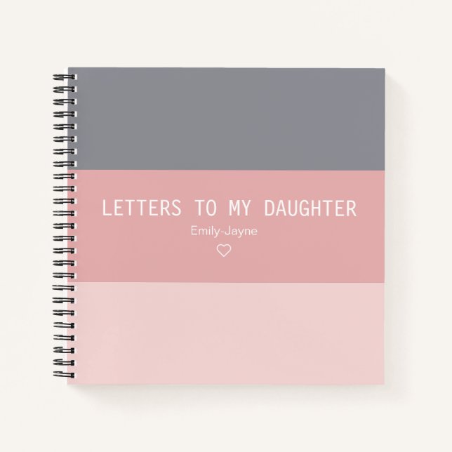 Letters to My Daughter Keepsake Journal (Front)