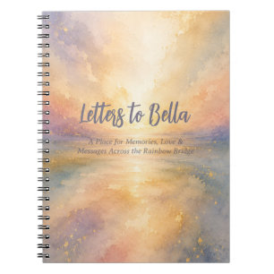 Letters to My Dog Journal Rainbow Bridge
