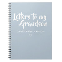 Letters to My Grandson Keepsake Journal