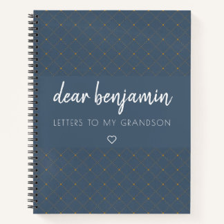 Letters to My Grandson Keepsake Journal