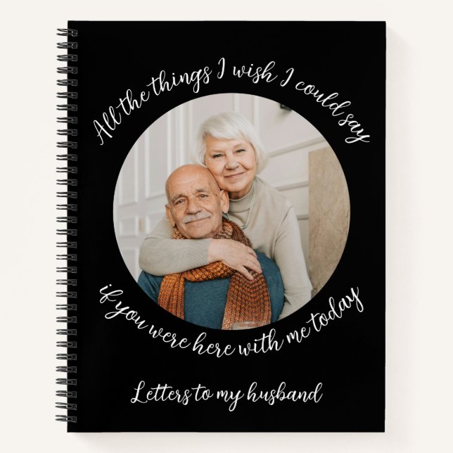 Letters to my Husband: Remembrance Journal (Front)