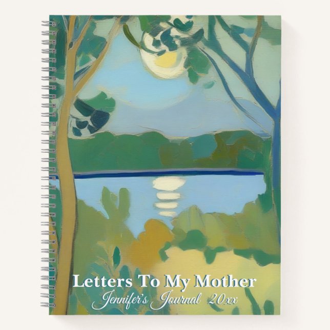 Letters to My Mother Spiral Notebook (Front)