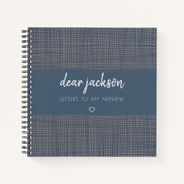 Letters to My Nephew Keepsake Journal (Front)