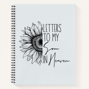 Letters To My Son In Heaven Grief Notebook