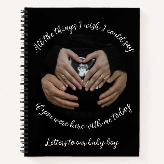 Letters to our Baby: Remembrance Journal (Front)