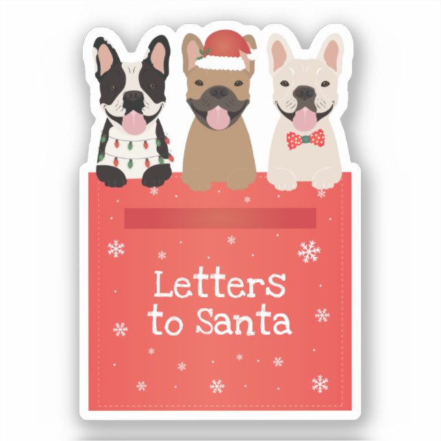 Letters To Santa French Bulldogs (Front)