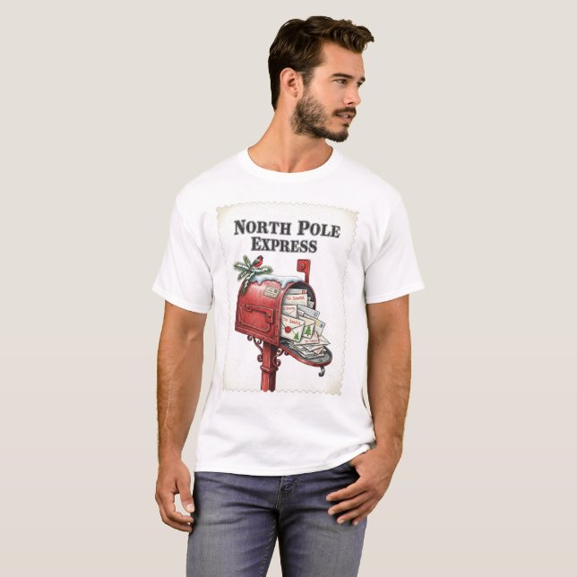 Letters to Santa Holiday Shirt (Front Full)