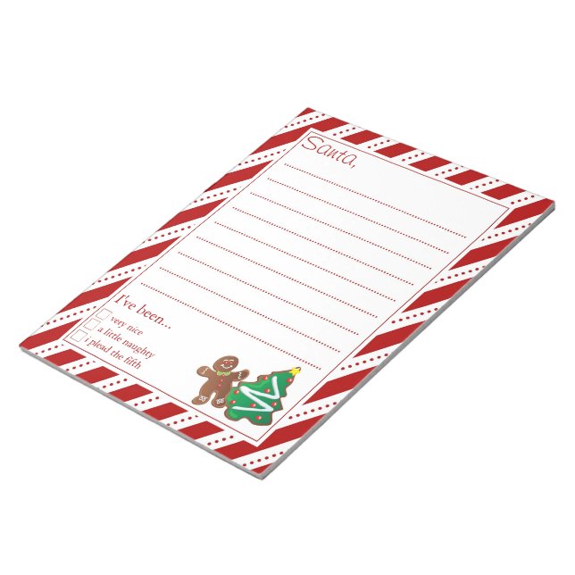 Letters To Santa Notepad (Angled)