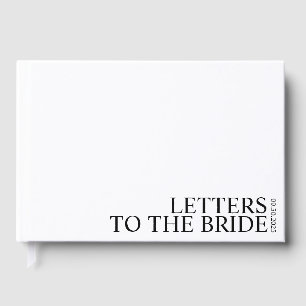 Letters to the Bride Guest Book Personalised Album
