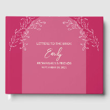 Letters to the Bride Keepsake Notebook