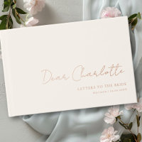 Letters to the Bride! Minimal, Handwriting Font