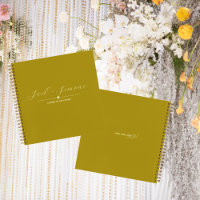 Letters to the Couple Book | Dark Yellow