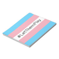#LetThemPlay Transgender Athletes Trans Flag