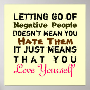 Letting Go ~ 16X16 CHANGE COLOR Poster