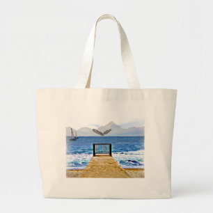 Letting Go!_ Large Tote Bag