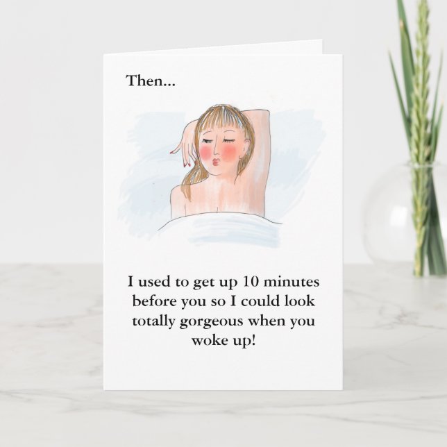 Letting It All Go Anniversary Card (Front)